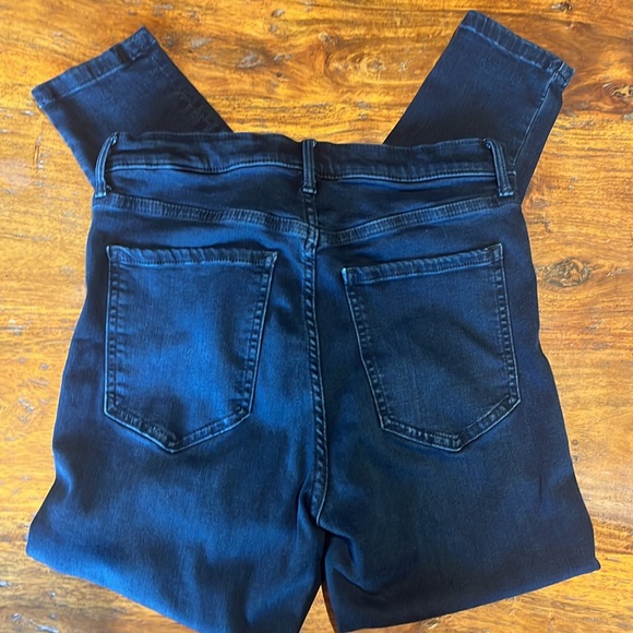 Banana Republic Premium Denim Black - Size 28 - Picture 3 of 7